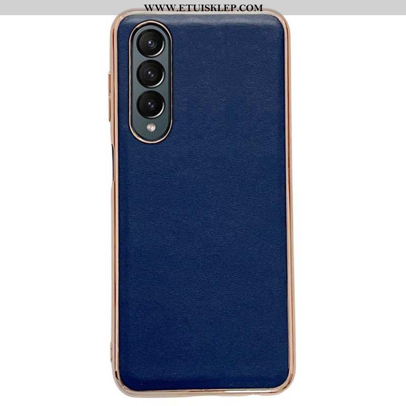 Etui do Samsung Galaxy Z Fold 4 Zwykła Sztuczna Skóra Premium
